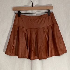 OFFLINE Chic Brown Skater Skirt size Xl